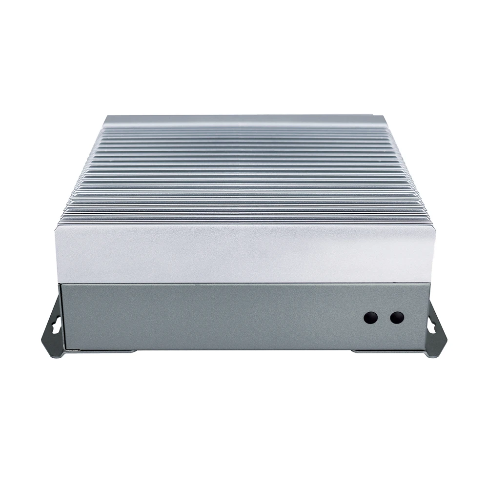 HUNSN – Mini PC industriel Fanless IX05, I3/I5/I7, IPC, Win 11/ Linux Ubuntu,Intel Q170,VGA,DP,HD,6COM,DC Phoenix 3 LAN,9 à 36V