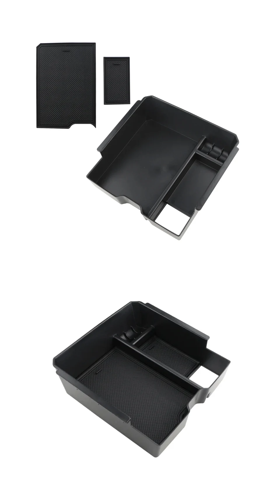 ABS-Armlehnen-Aufbewahrungsbox für Ford Ranger Everest 2023 2024 2025, Organizer, Mittelkonsolen-Tablett, Autozubehör – Detail 4