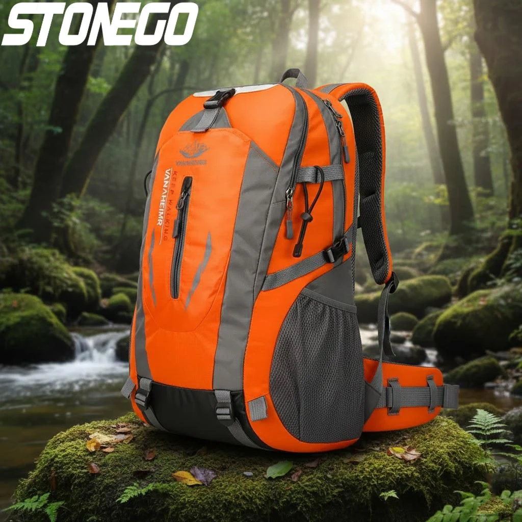 

40L Lightweight Hiking Backpack Waterproof Travel Rucksack for Men Outdoor Climbing Sports Bag Gear