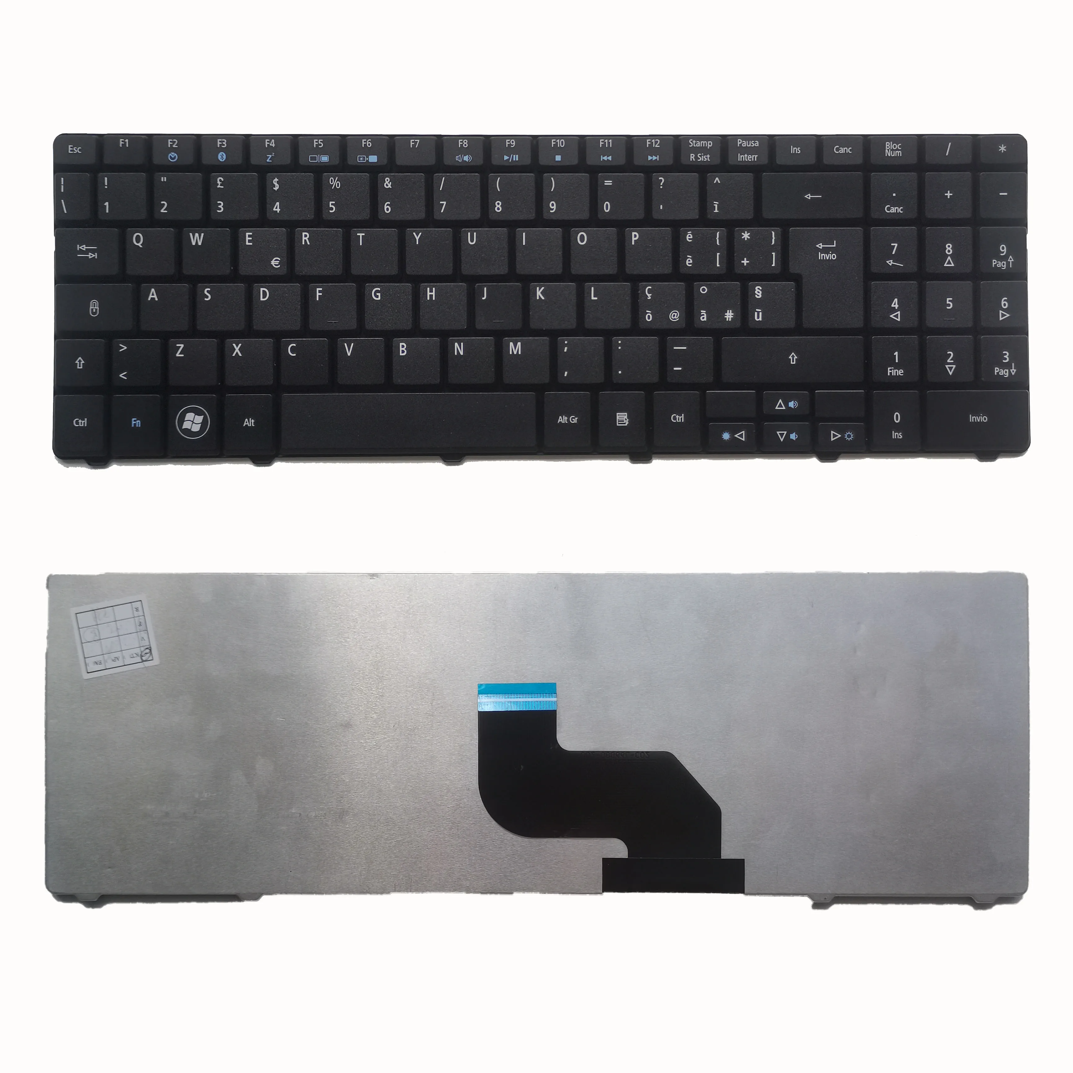 FOR Acer Aspire 5241 5334 5516 5517 5532 5534 5541 Emachines E725 E527 E727 E525 E625 E627 E430 E628 E630 IT Italian Keyboard