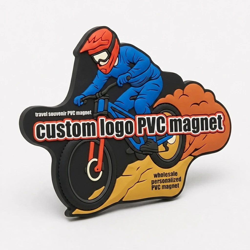 Customized 2D 3D PVC Soft Rubber Fridge Magnet Personalized Logo Refrigerator Magnet Travel Souvenir