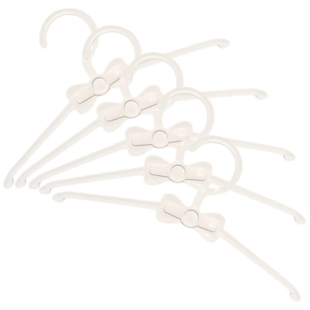 

5Pcs Clothes Hangers Small Plastic Clips Clothes Hangers for Pet Closet Use Small Plastic Hanger