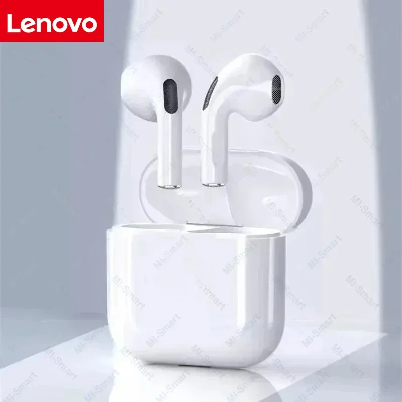 سماعات أذن Lenovo True اللاسلكية Bluetooth 9D سماعات أذن ستيريو لاسلكية داخل الأذن هاي فاي متوافقة مع أنظمة iOS وAndroid