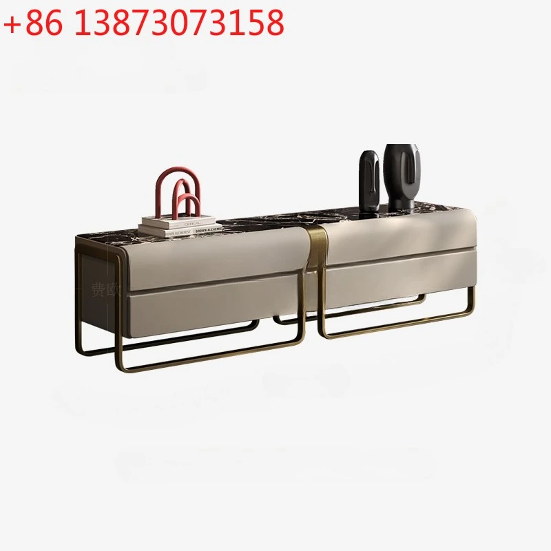 

Элитный тумба-тумбочка для телевизора в стиле вилла, для просторной гостиной, современный комбинированный набор с тумбой для телевизора и журнальным столиком из натурального камня.