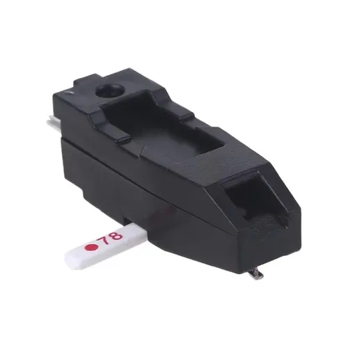 Imagen 2 del producto Tocadiscos con cartucho de aguja doble, lápiz óptico estéreo de zafiro rubí para fonógrafo LP, vinilo, accesorios para tocadiscos de 78 RPM