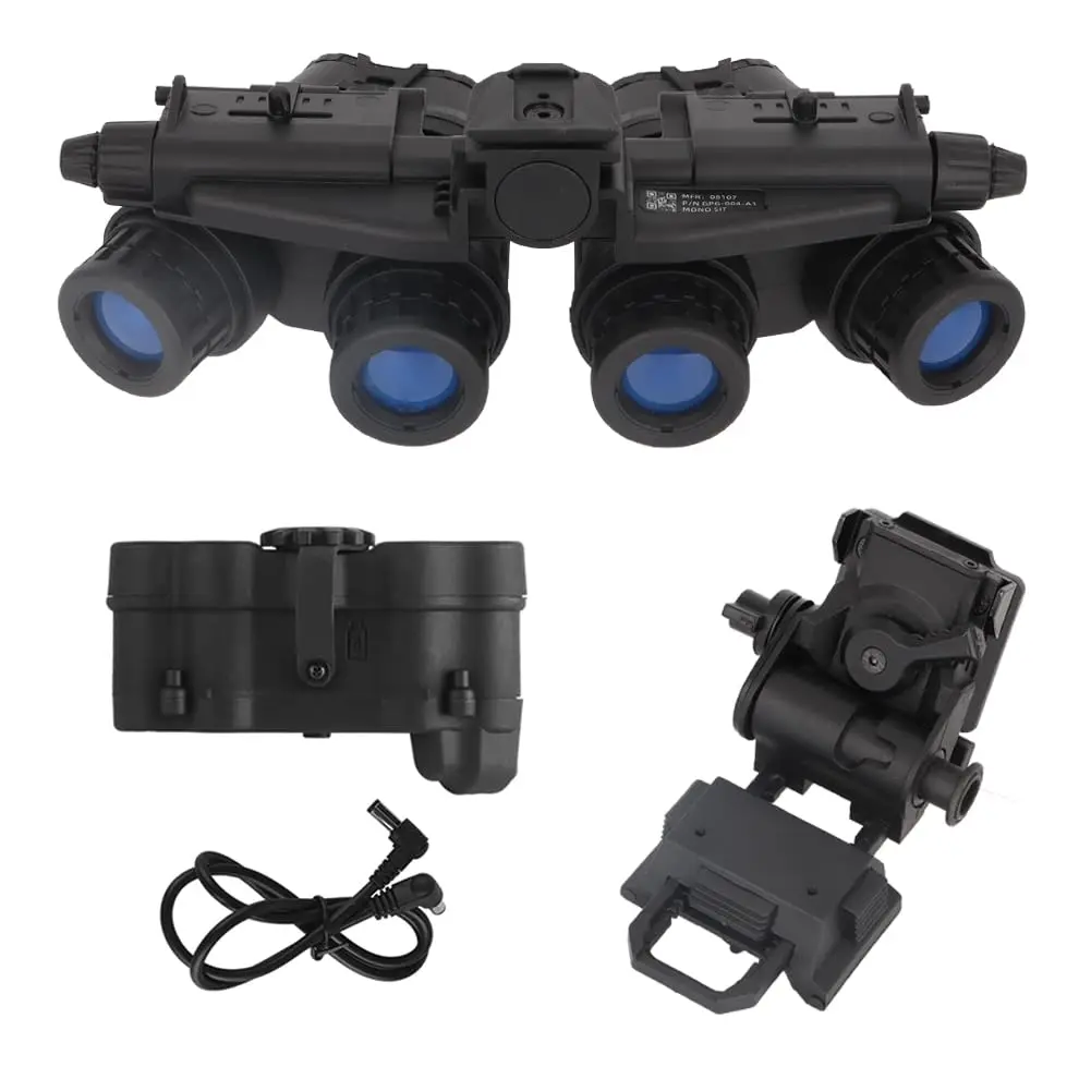 

Tactical Night Vision Goggles Model GPNVG18 with Adjustable Helmet L4G24 NVG Bracket Mount for Cosplay and Display No Function