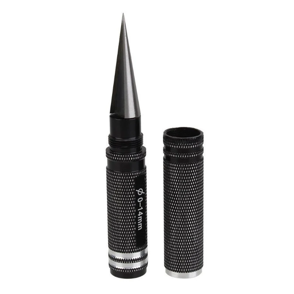 

High Strength Stainless Steel 0-14mm Drill Reamer for Car Shell Hole Opener Lightweight Hollow Handle Aluminum Alloy Safety