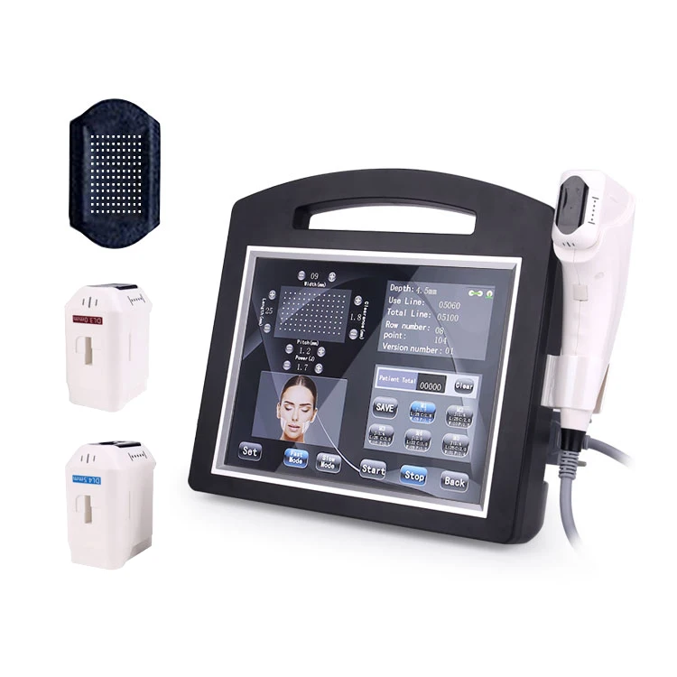 Portable 3D 4D 12 Lines Ultrasonic Face Lifting Body Slimming Machine With 8 Cartridges 10000 Shots With CE