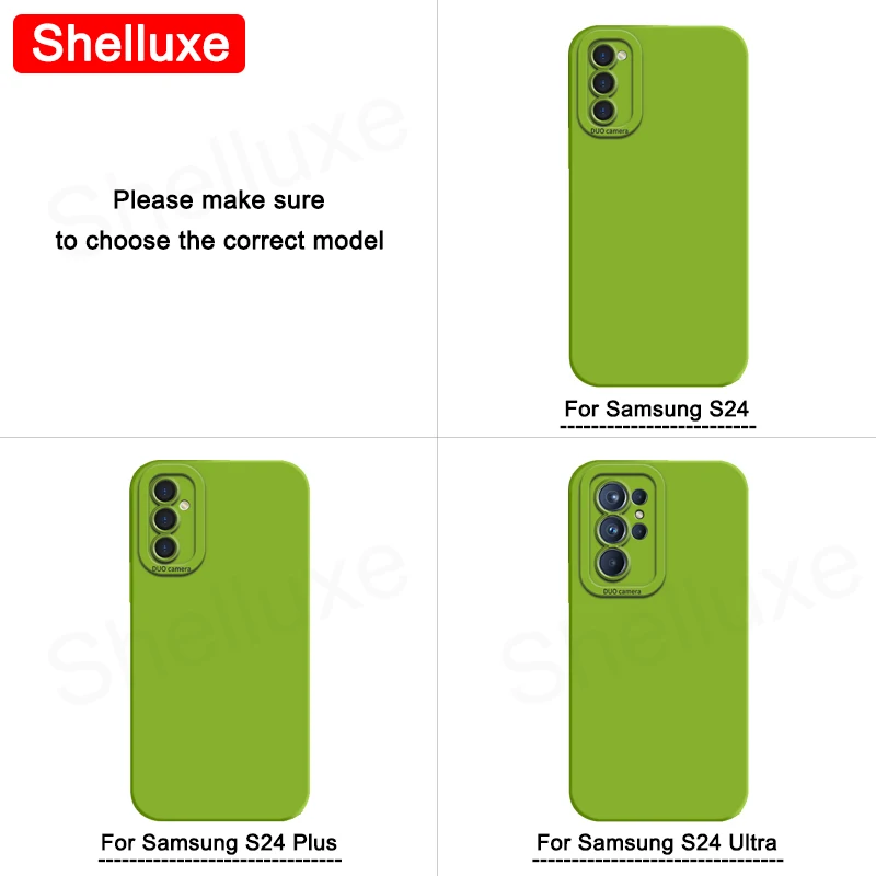 حافظة لهاتف سامسونج S25 الترا شيلوكس مربعة من السيليكون السائل حافظة ناعمة لهاتف سامسونج جالاكسي S22 S23 S24 S25 Plus غطاء ملمس حريري #2