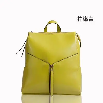 

Leather New Contracted Wind Classic Multi-Function Restoring Ancient Ways Cow High Quality Women's Backpack