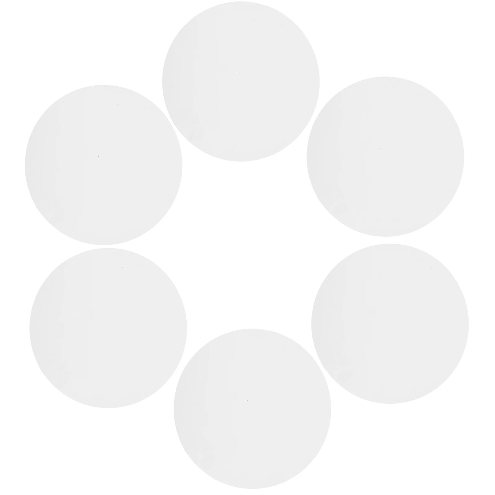 6 قطعة لوحة مستديرة 25 سنتيمتر فارغة امتدت اللوحة للزيت الاكريليك درجة الحرارة الفن Diy بها بنفسك جدار ديكور قماش لوحات قماش الفنان #4