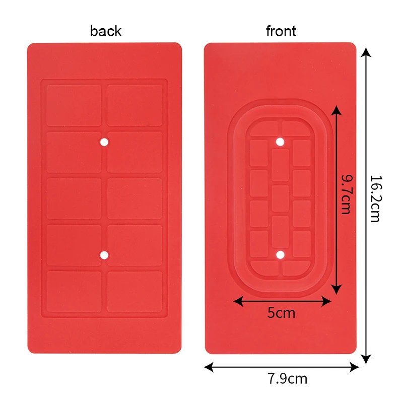 TE-701 Vacuum Separator Non-slip Silicone Pad Mobile Phone Curved Screen Repair Tool Super Suction Silicone Separator Pad