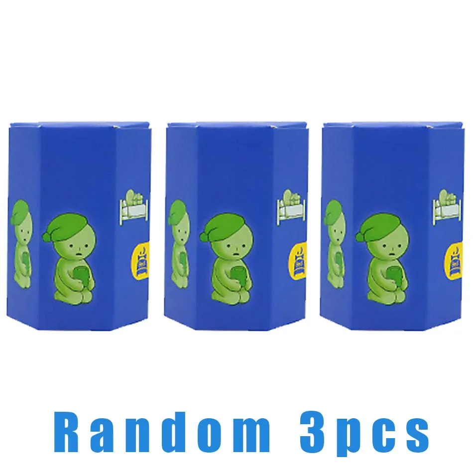 Geschenk: Mehrteilige Serie Leuchtender Grüner Puppen-Blindbox – Überraschungs-Actionfiguren als Desktop-Deko-Modellspielzeug