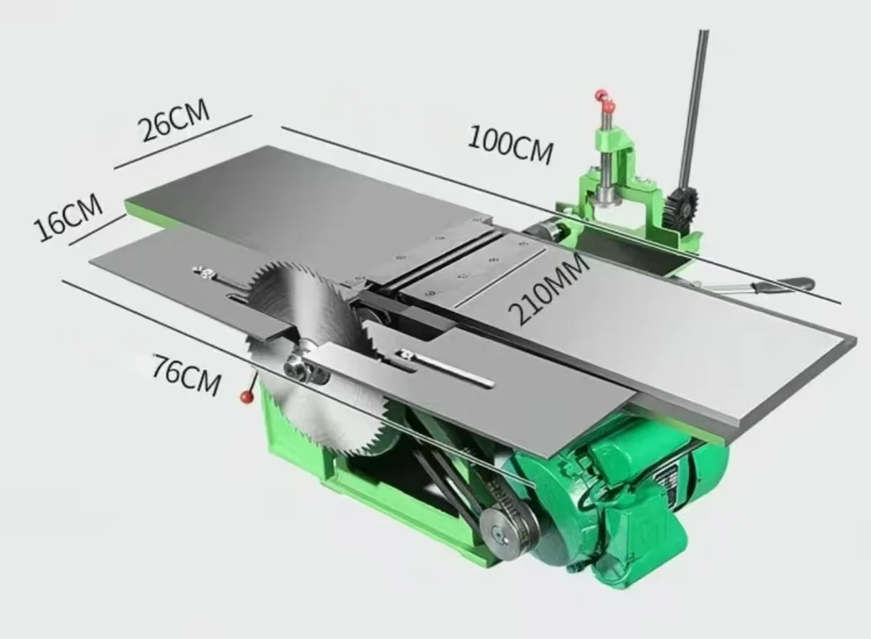 Electric Multifunctional Three - Lumber Woodworking ulasan dan harga
