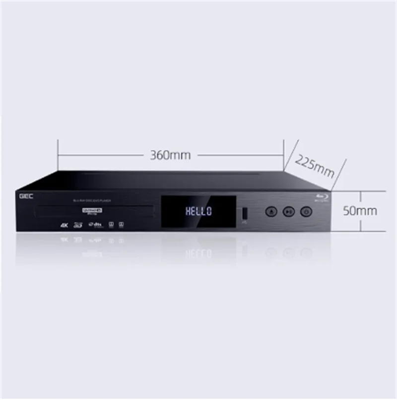 G5300 DVD Player True  HD Blu-Ray  Player HD Hard Disk  Home CD Decoding 4K Disc Player