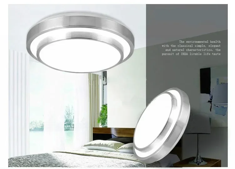36W SMD5730 Minimalism Double-layer Aluminum LED Ceiling Light For Indoor LED light Ceiling Lamp led kitchen light free shipping