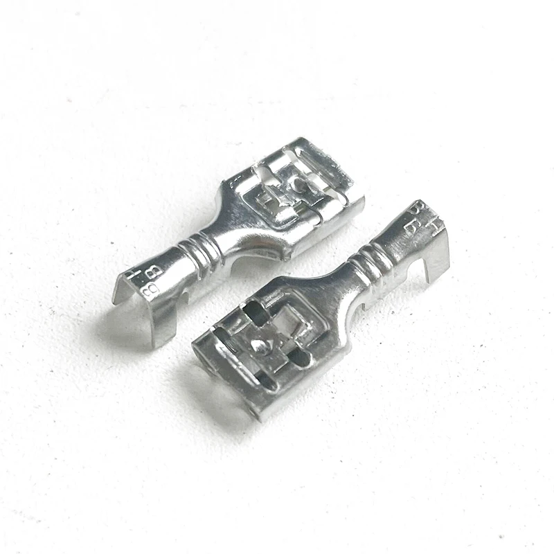 50pcs DJ621-E9.5C Female High Current Automotive Relay Terminals 9.5mm 3/8\