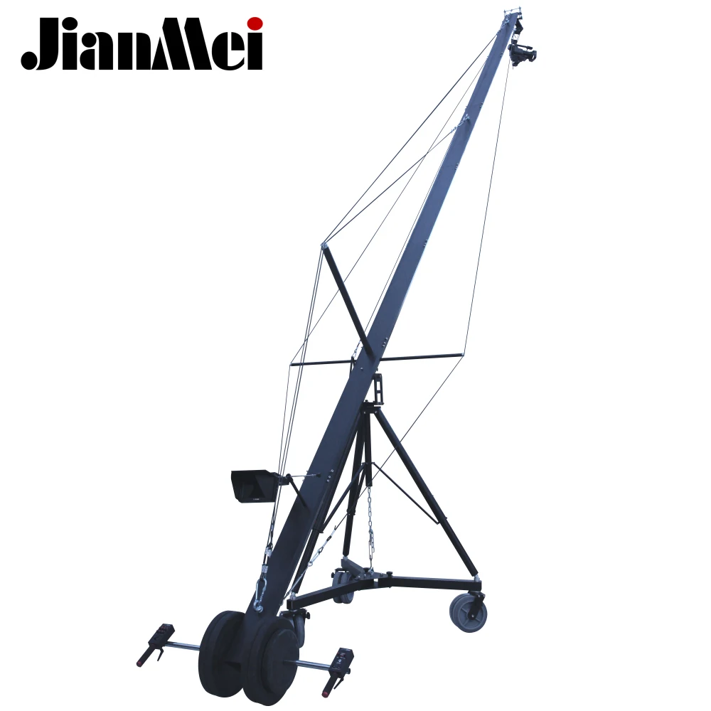 JianMei DS5-8M Hot Sale High Quality Aluminum Alloy Camera Crane Jib 8M Jimmy Jib Video Camera Crane For Film Shooting - view 3