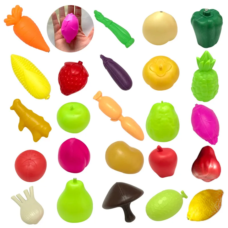 Children's fishing toys magnetic bulk fake fish stall fish puzzle fun fishing game artificial fishing Random Color 5pcs
