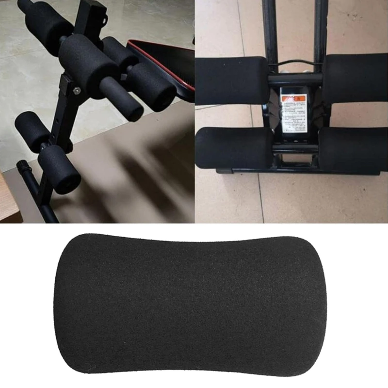 G92F Black Foam  Pads Rollers Soft Buffer Tube Cover Machine Tube Leg Gym Replacement Parts for Home Exercise Equipment