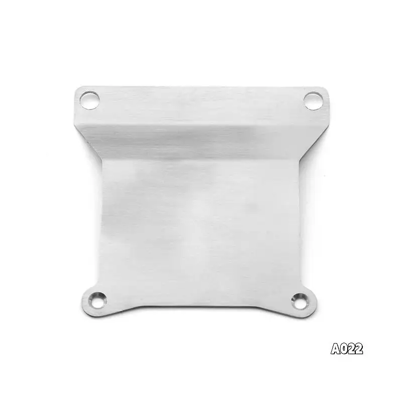 

For TAMIYA TT01 Stainless Steel Chassis Armor Front Rear Protection Anti-Skid Plate For 1/10 RC Car