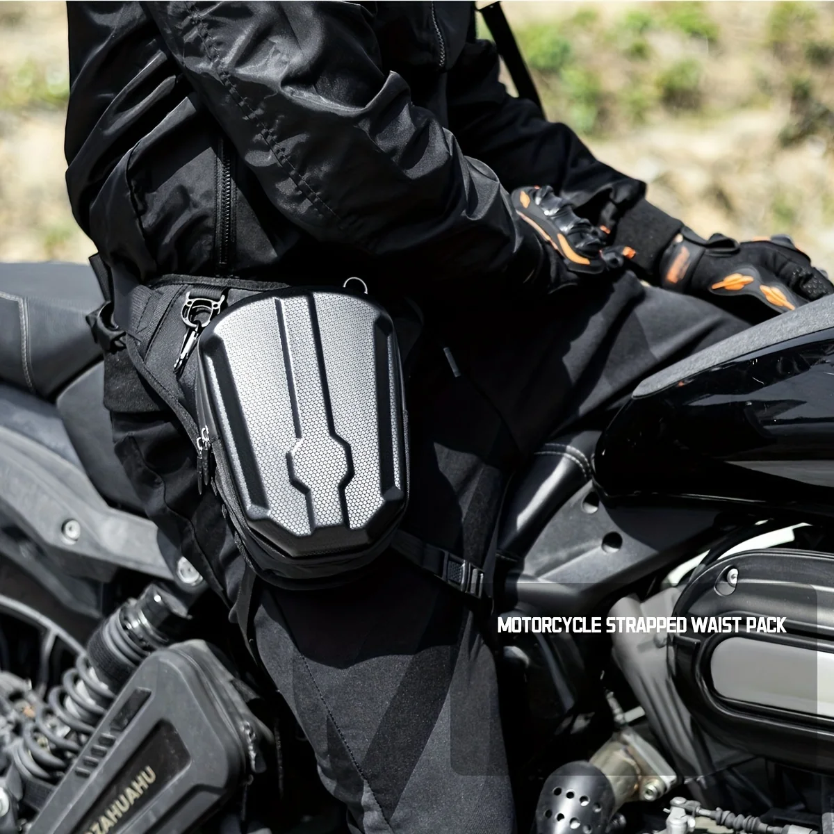 

Motorcycle Motorcycle Riding Multifunctional Leg Bag Satchel, Outdoor Tactical Strap Bag Crossbody Waist Bag