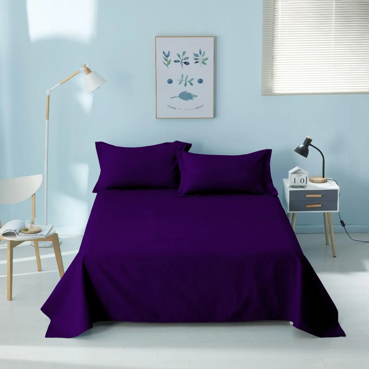 1 Sheet, Multi-size Soft and Cosy Sheets for Bedrooms and Guest Rooms