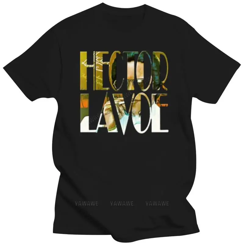 Black t shirt for male summer brand tee-shirt Hector Lavoe Mexican cincert music T Shirt teenager cotton tee shirt fashion top