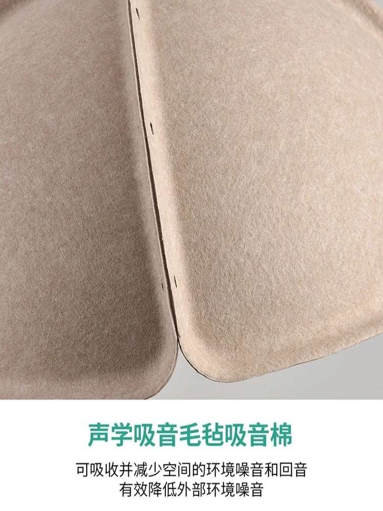 Danish creative sound-absorbing felt tea restaurant office minimalist designer engineering restaurant pendant light