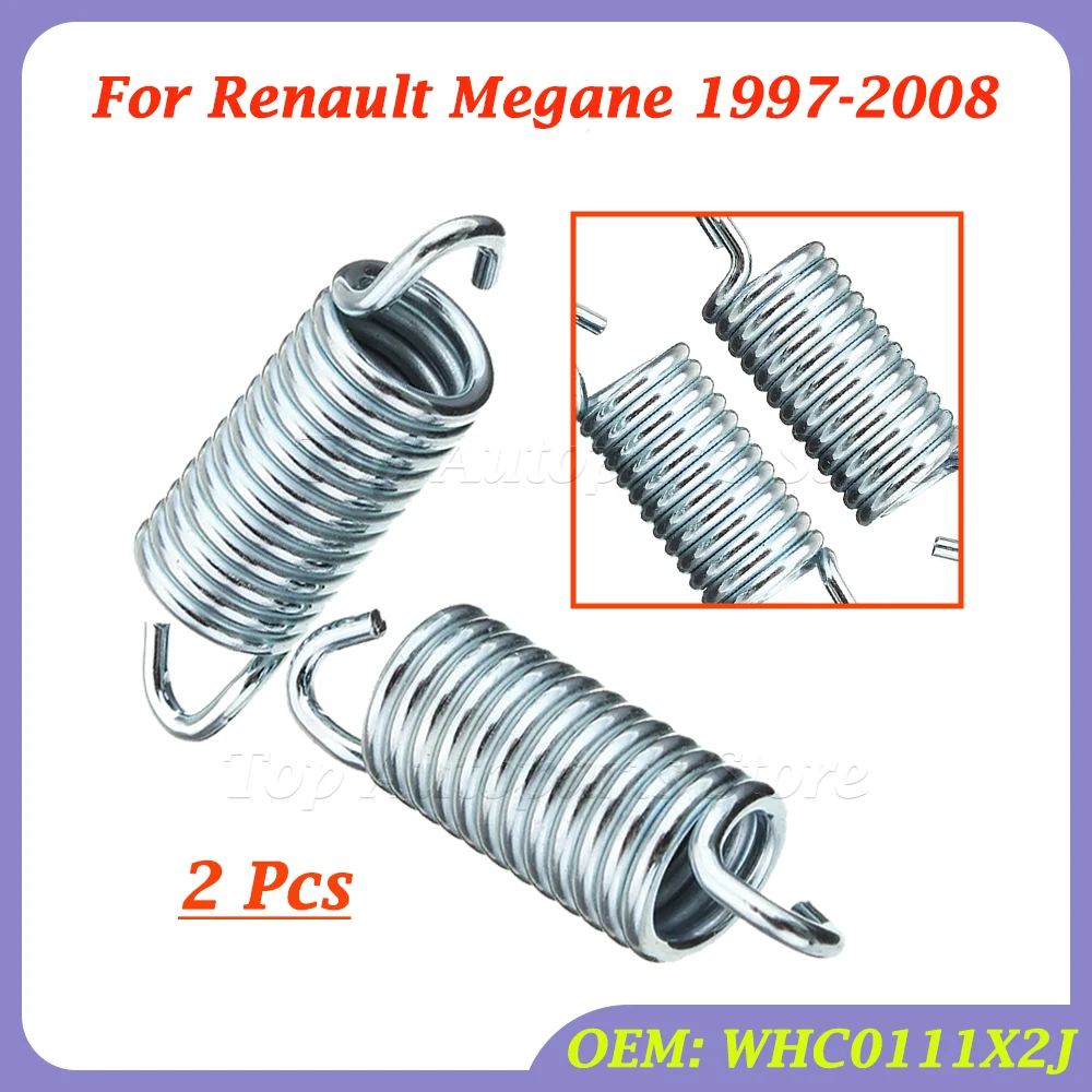 2 Pcs For Renault Megane 1997 1998 1999 2000 2001 2002 2003 2004 2005-2008 WHC0111X2J Brake Caliper Return Springs 2X