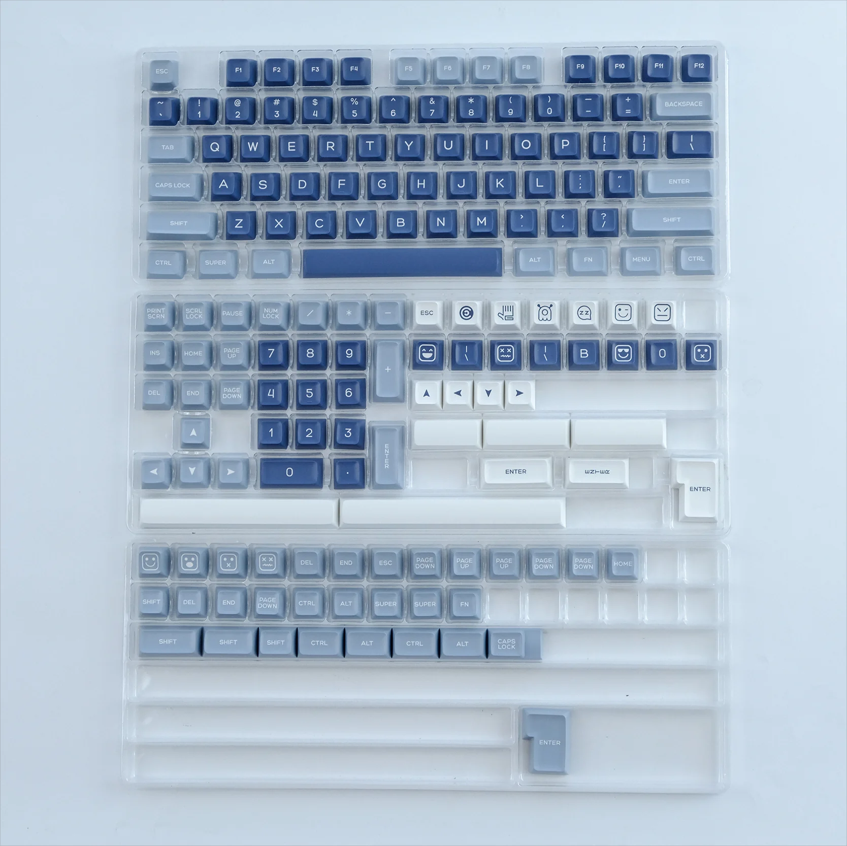 Imagem -05 - Gmk Pesca Peixe yu Keycaps 160 Teclas Pbt Double Shot SA Altura para Teclado Mecânico 64 68 96 980 104 Layout Gk61 Anne Pro2 qx