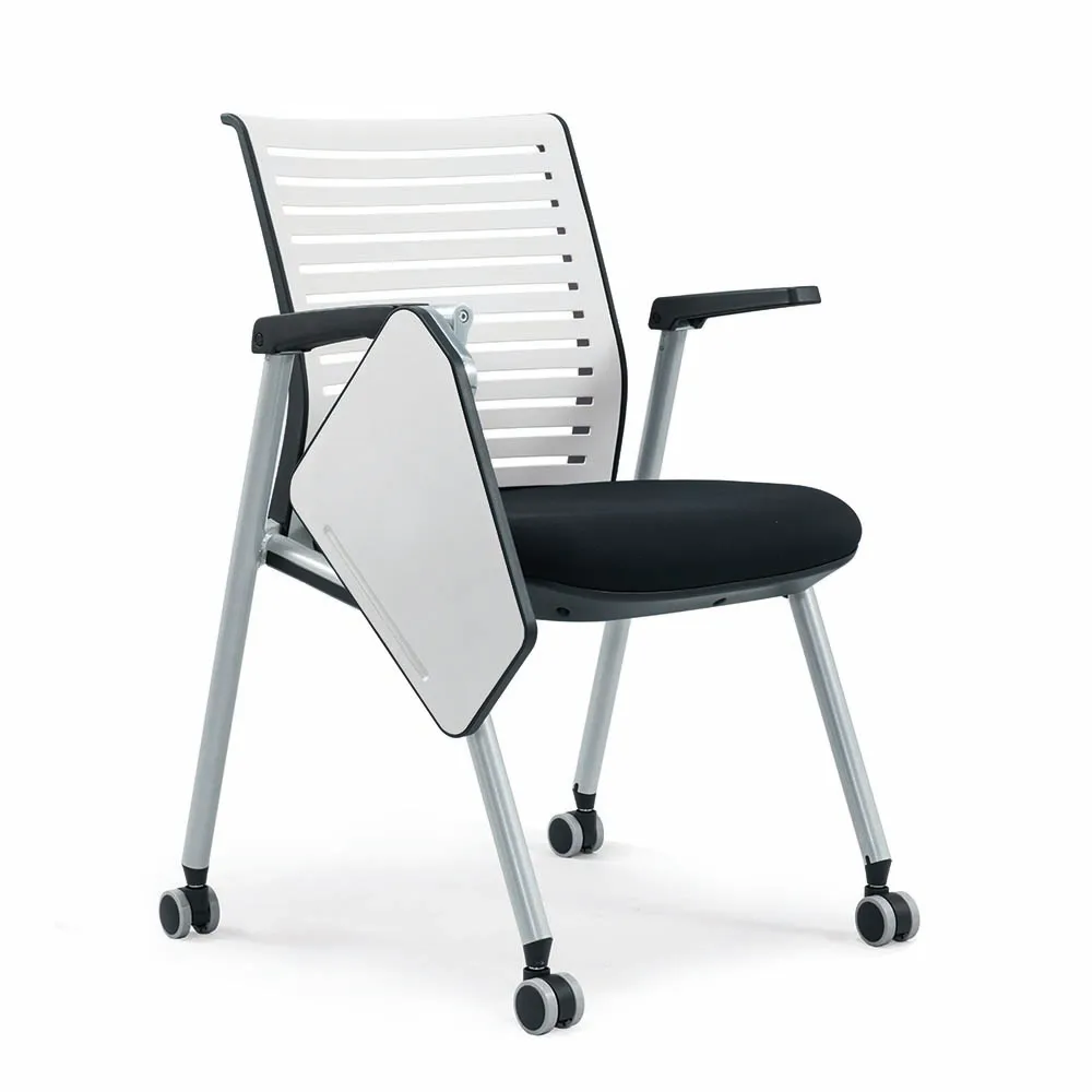 Modern Design Luxury Ergonomic Training Chair Comfortable Office School Furniture Table Top Casters