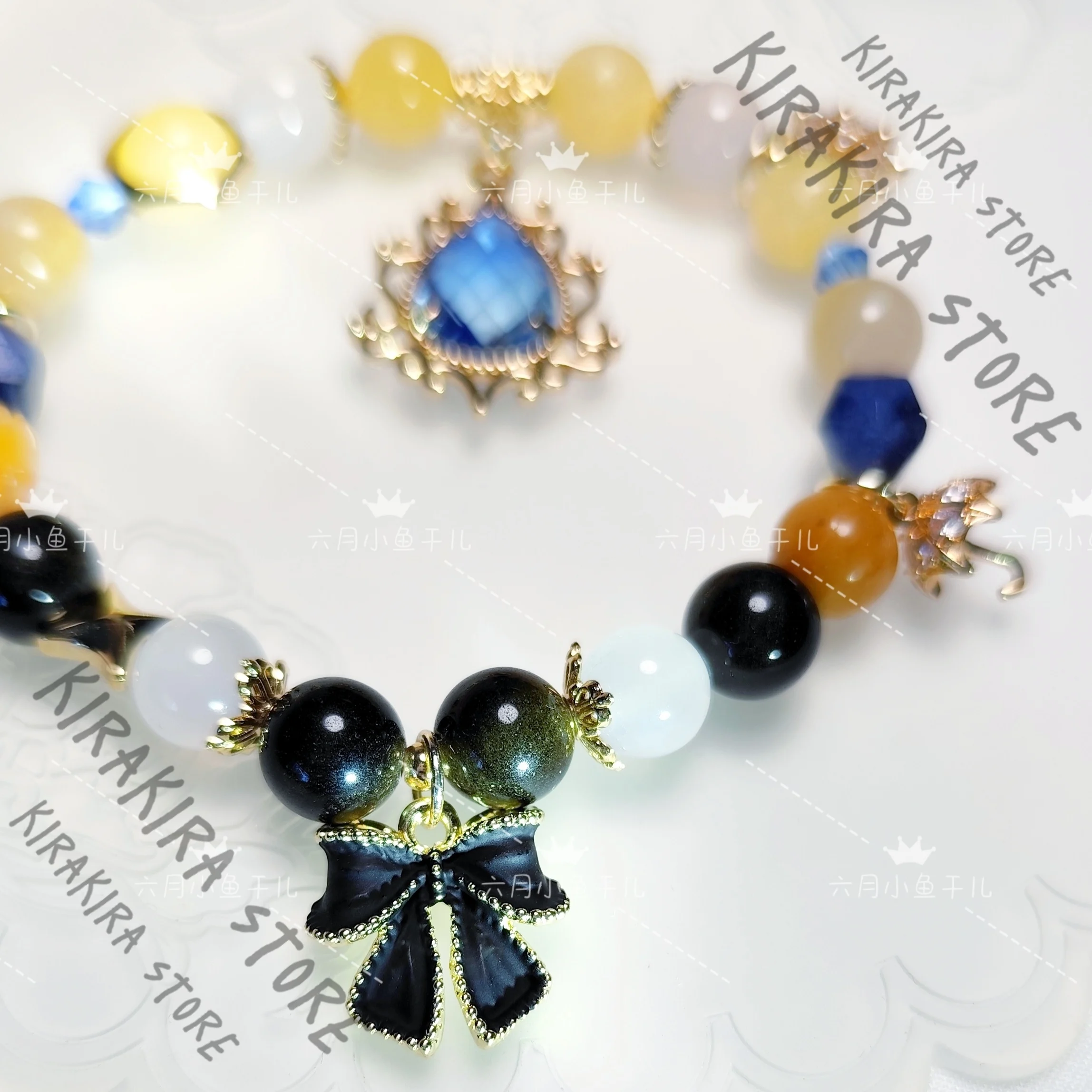 Браслет-цепочка Navia Impression, аниме, ручная работа, косплей, телефон, браслет из бисера, украшения, талисман, аксессуары для сотовых телефонов, подарок