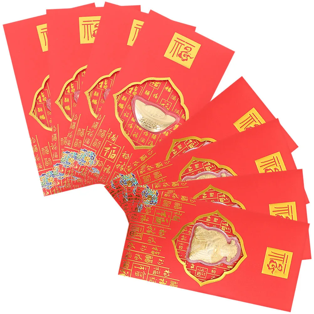 

Lucky Cat Red Envelope Chinese New Year Envelopes Money Packets Rabbit Supplies