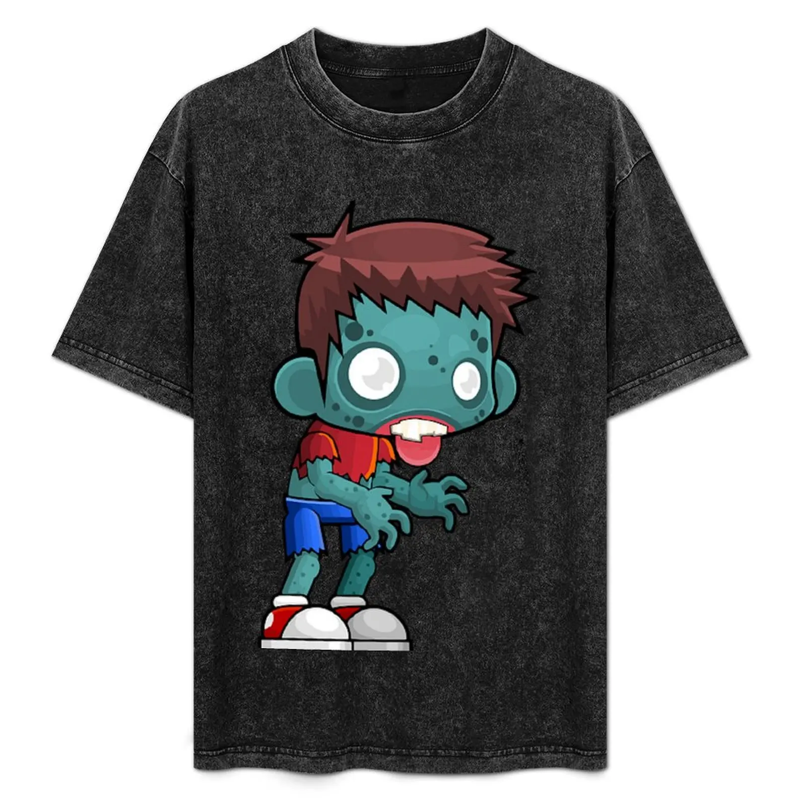 

Zombie Boy T-Shirt Relaxed Casual Short Sleeve Tee
