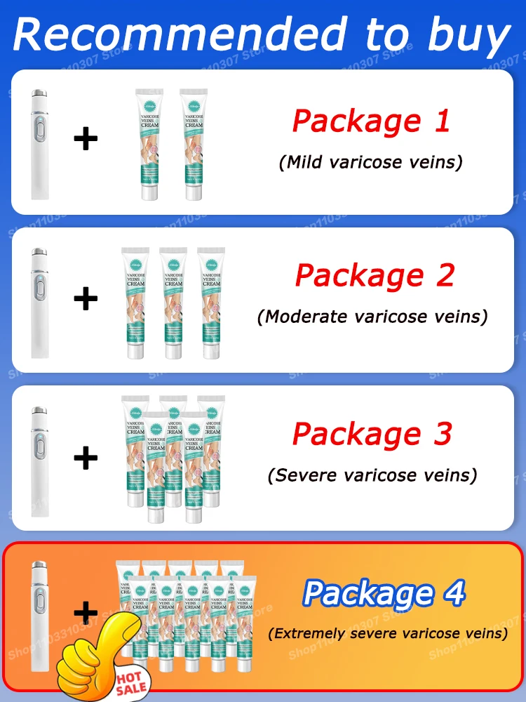 정맥류 블루 라이트 레이저 펜