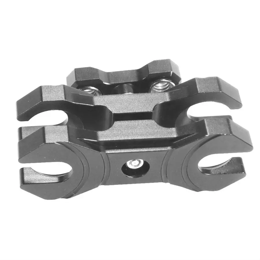 Dual 20mm Kugelkopf Clip Magic Arm Clamp 1/4 3/8 Arri Pin Adapter 360 Rotation Cage Rig Extend Mount Monitor Stand Licht Halter – Detail 5