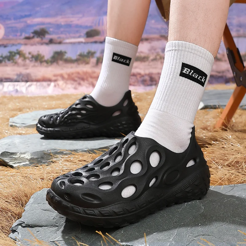 

Beach Shoes Wear Hollow Non-slip Soles Men's Sandals, 2015 Summer Sports and Leisure Eva Fashion Hole Shoes Wholesale