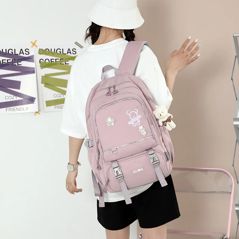 Fashionable Backpack Large Capacity Kids Backpacks for Girl Class Bags for Girl Cute Backpacks Sports Bag Travel Bag Mochila Sac