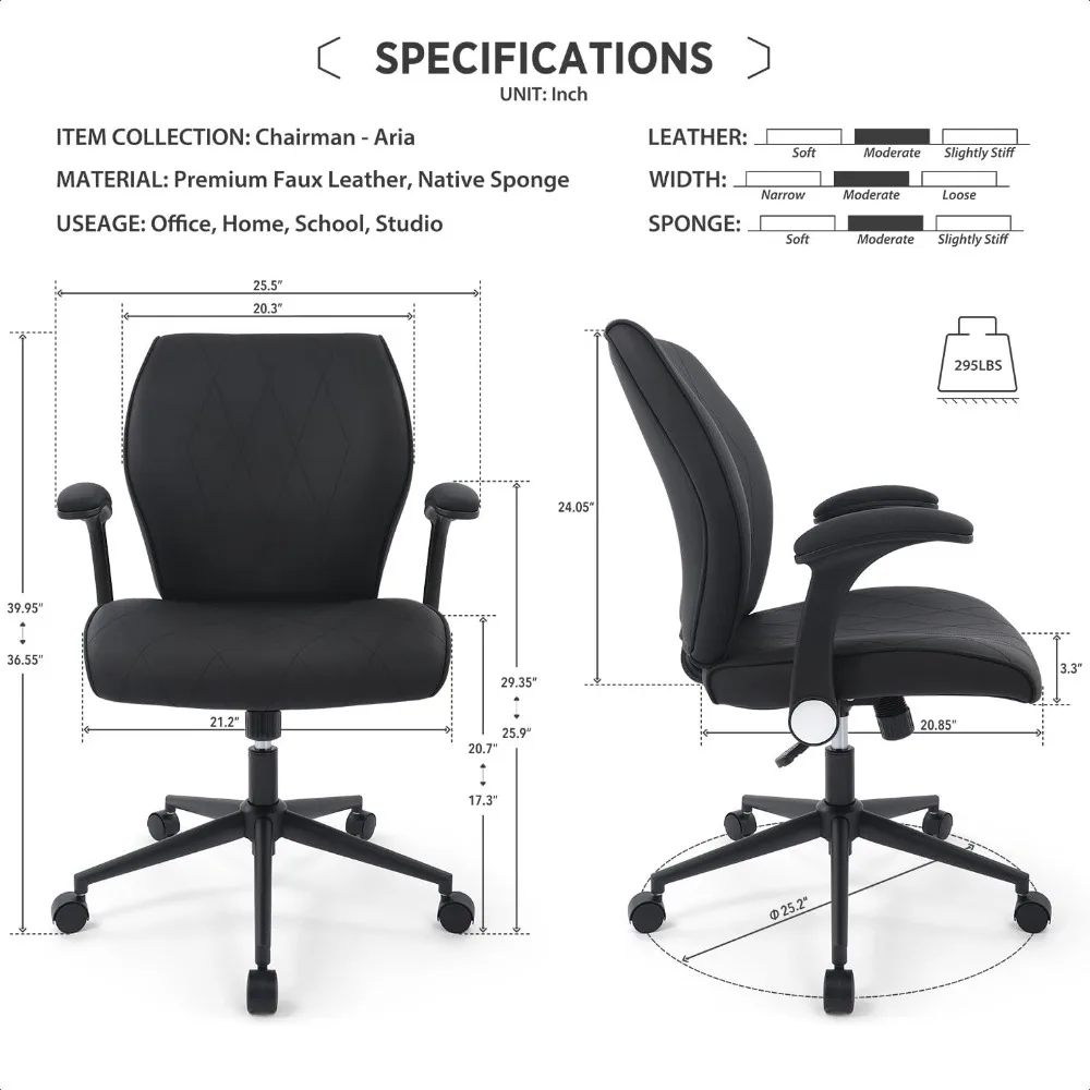 Moderner Heimbürostuhl, Samt-Schreibtischstuhl mit goldenem Metallgestell und mittlerer Rückenlehne, süßer ergonomischer Computertischstuhl, Aufgabenstuhl mit