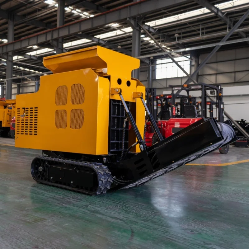 For Mining And Quarrying, Multifunctional Crawler Self-Propelled Stone Crusher, Small Mobile Crushing Equipm
