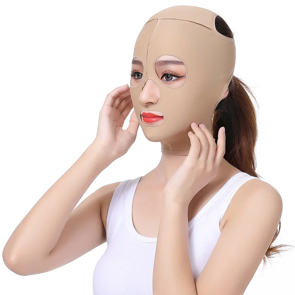 Reusable Face Slimming Bandage V Line Face Shaper Facial Lifting Mask Chin Cheek Lift Up Belt Anti Wrinkle Strap 1pcs