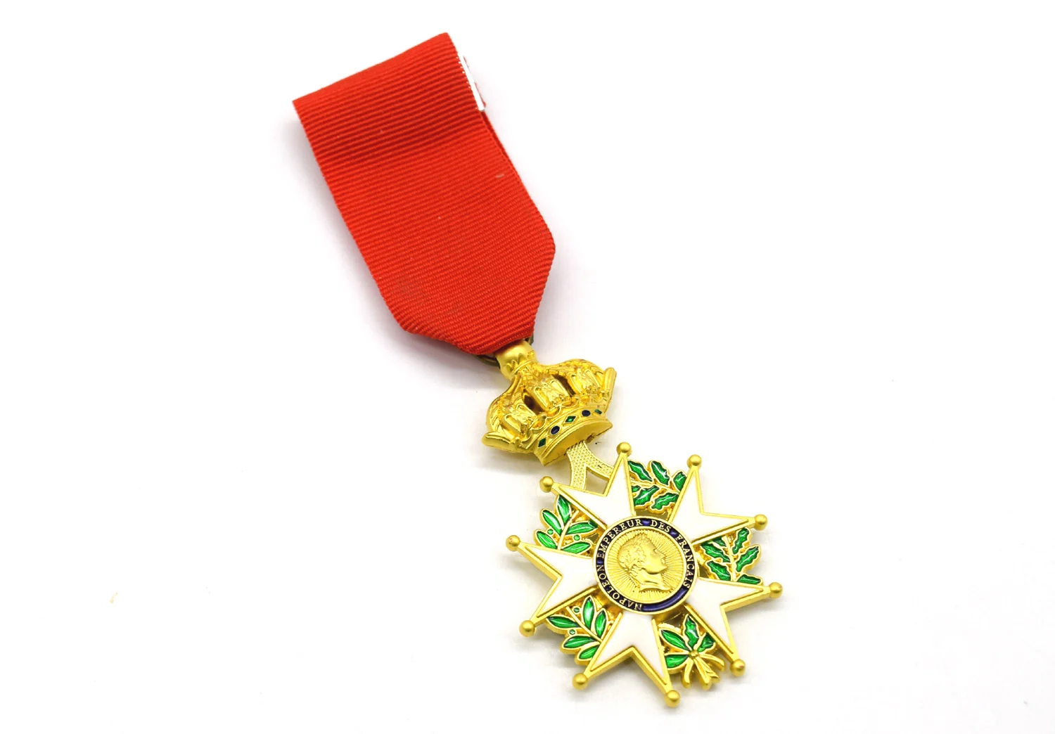 Reproduction of the Medal of Honor of the French Emperor Napoleon's Senior Knights Badge Gold