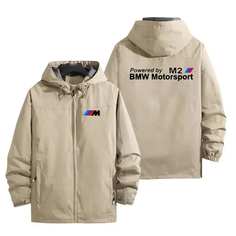 BMW Men's Slim Fit Bomber Jacket Outdoor Windbreaker Fashion Military Casual Fishing Coat Tactical Clothing