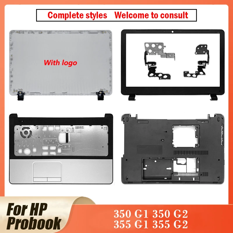 

NEW For HP Probook 350 G1 350 G2 355 G1 355 G2 Laptop LCD Back Cover/Front Bezel/Pamrest/Bottom Case Top Rear Case 758057-001