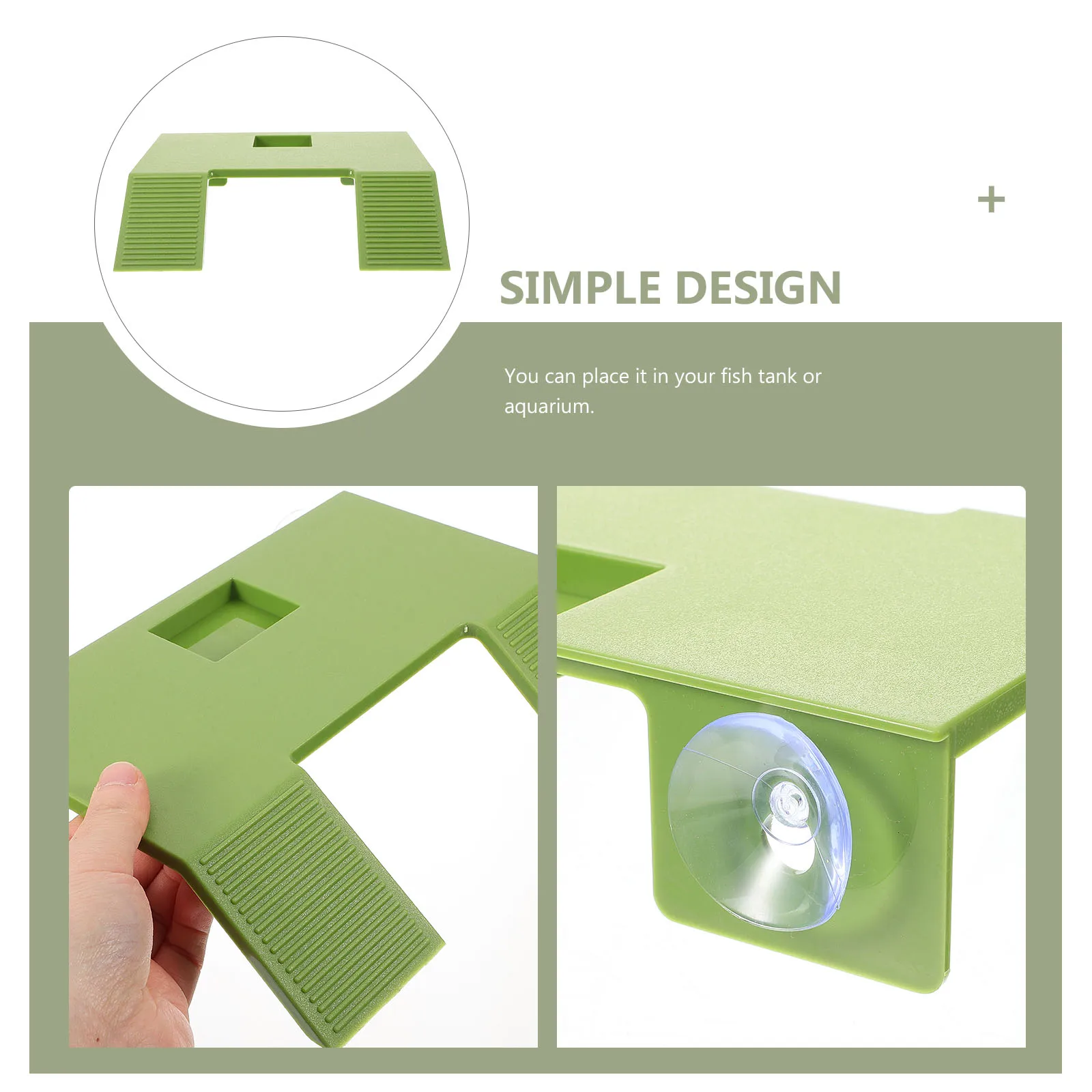 

Turtle Platform Float Basking Tank Accessories Large Dock Aquatic Aquarium Rocks Turtles Green Small Stable Lightweight Wear