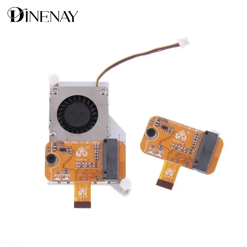 HAT di espansione SSD PCIe a 5 canali M.2 NVMe 2230 Design differenziale FPC integrato di grado industriale per l'espansione multi unità