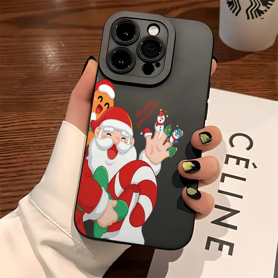 حافظة هاتف ناعمة من مادة TPU غير لامعة من Angel Eye، متوافقة مع حماية Plus360 درجة لهاتف iPhone 17 إلى 11 Pro Max