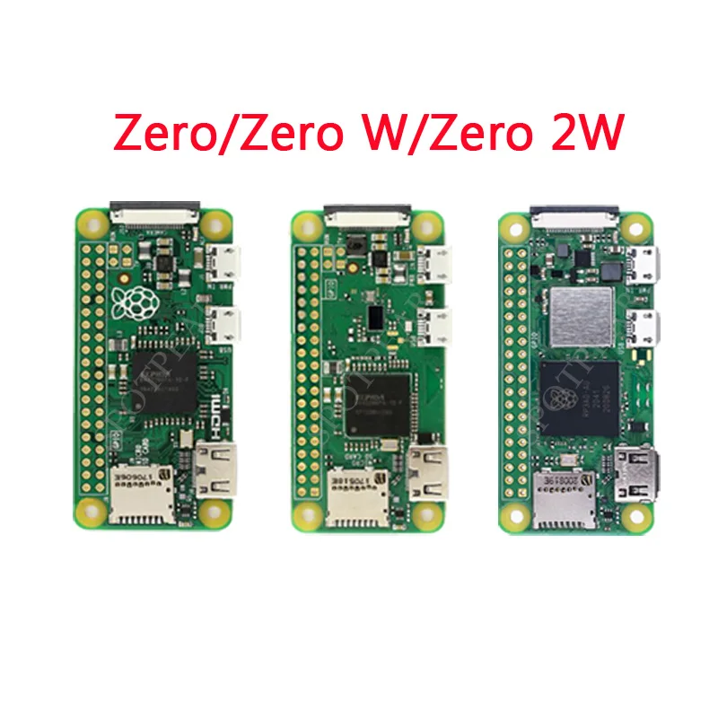 

Raspberry Pi Zero 2W / Zero W / Zero WH development board Linux motherboard with solderable headers