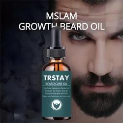 TRSTAY Fast Beard Growth Oil Hair Grower Products Repair Grow Up Oils Men Essence Softening Nourishing